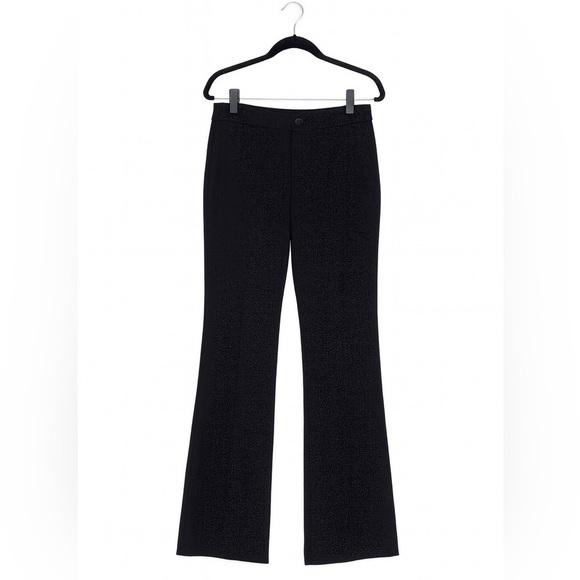 Armani Collezioni Women’s Black Flared-Leg Dress Pants – Size 6, NWT - Picture 1 of 4